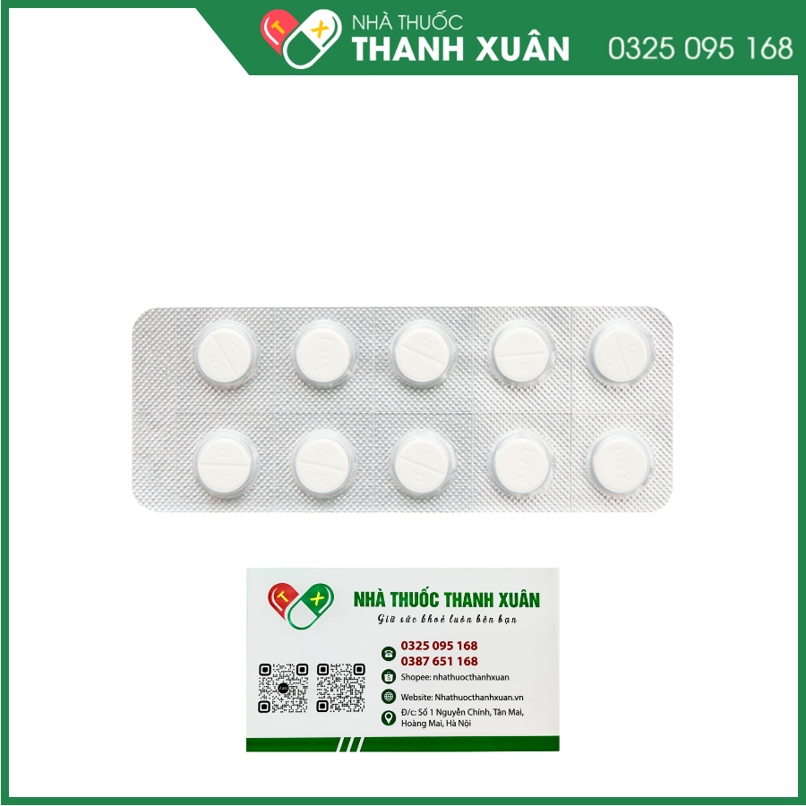 Loxfen 60mg giảm đau, kháng viêm xương khớp (10 vỉ x 10 viên)